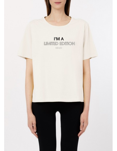 T-shirt com estampa Liu Jo