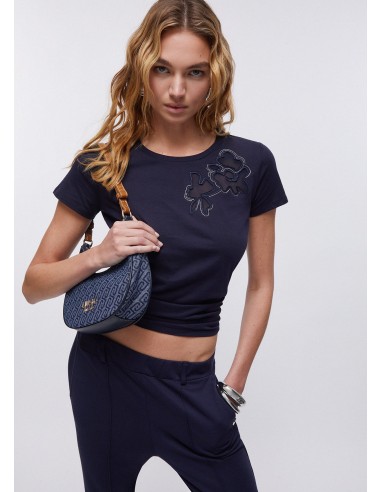 T-Shirt com recorte Liu Jo