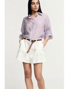 Shorts Regular-Fit Con Cintura E Stampa Delicata Please - Vestiti F...