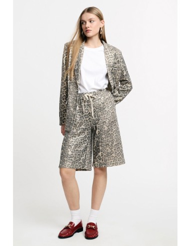 Bermuda Shorts Stampa Animalier Con Coulisse Please - Vestiti Firma...