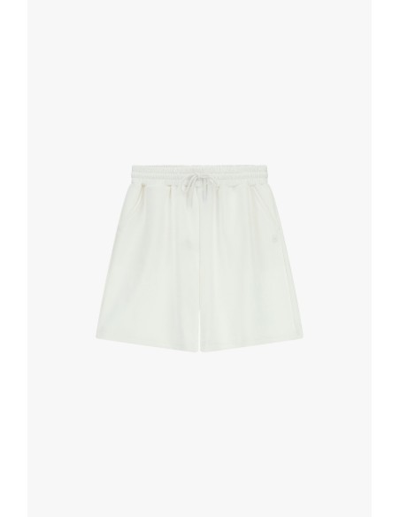 Bermudas corte regular com elástico e bolsos Please