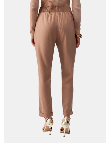 Pantaloni Slim Fit Con Risvolto Liu Jo - Vestiti Firmati Life Smiles