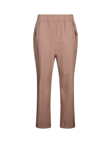 Calças Slim Fit com Barra Virada Liu Jo