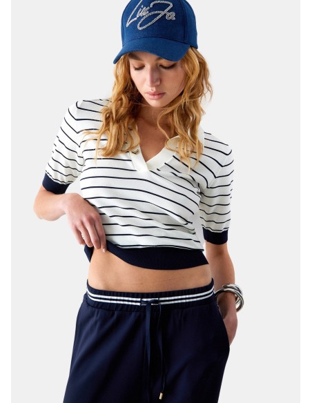 Camisola às riscas Liu Jo