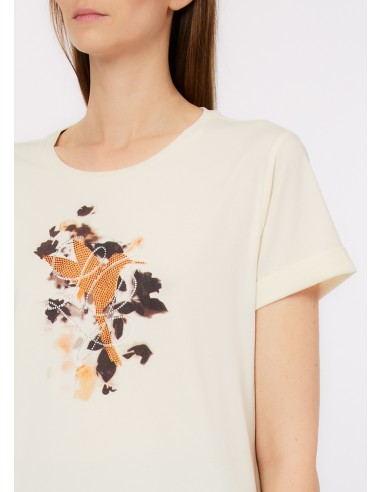 T-shirt com estampa floral Liu Jo