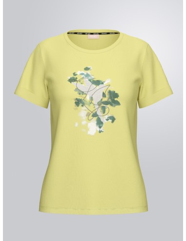 T-shirt com estampa floral Liu Jo