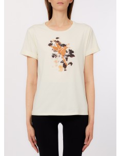 T-Shirt com estampa floral Liu Jo