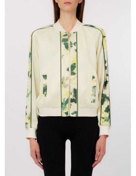 Sweatshirt com Estampa Floral Liu Jo