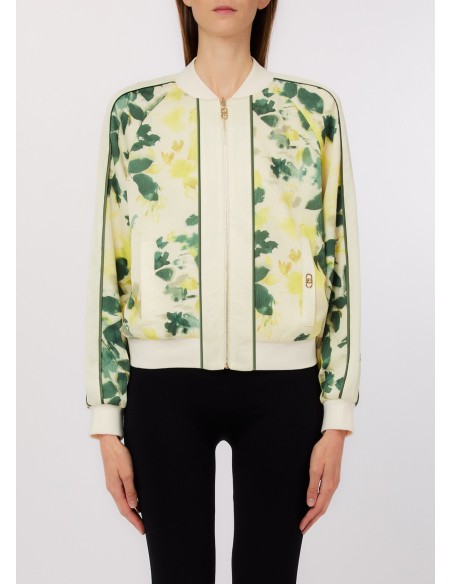 Sweatshirt com estampa floral Liu Jo