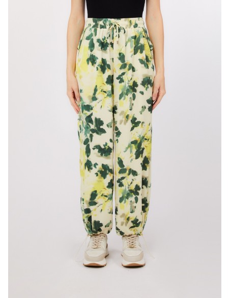 Calças com padrão floral Liu Jo