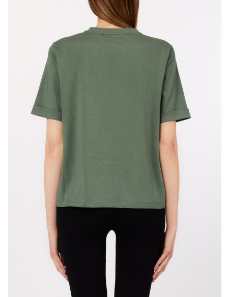 T-shirt com strass Liu Jo