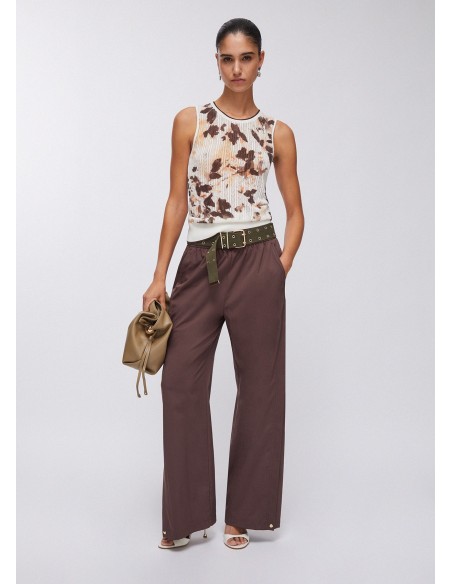 Calças com Fendas Liu Jo