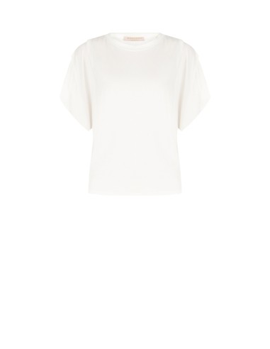 T-Shirt Ampla e Fluida em Viscose Rinascimento