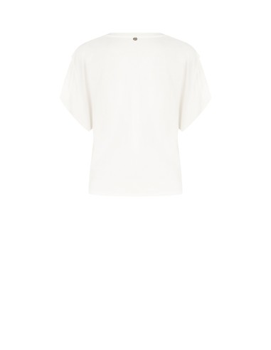 T-shirt ampla e fluida em viscose Rinascimento