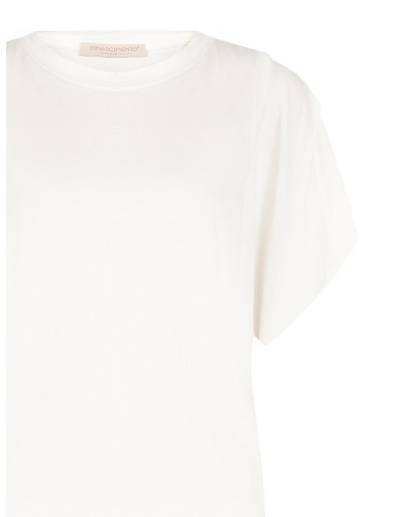 T-Shirt ampla e fluida em viscose Rinascimento