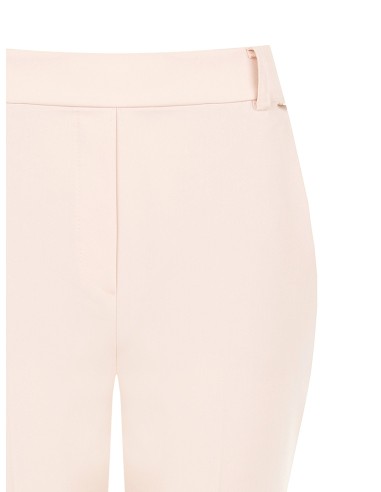 Pantaloni Dritti In Misto Viscosa Con Elastico Dietro Rinascimento ...