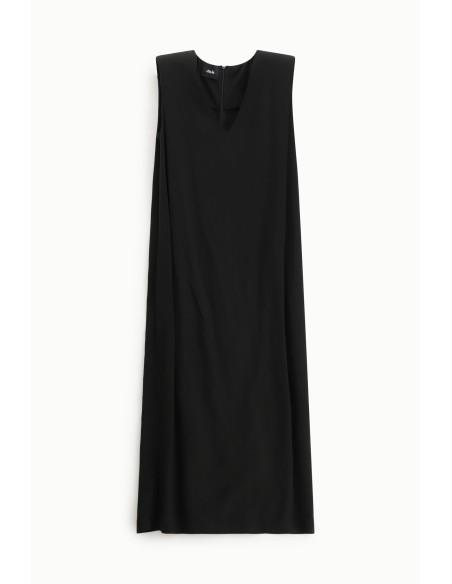 Vestido Longo com Decote em V Dixie
