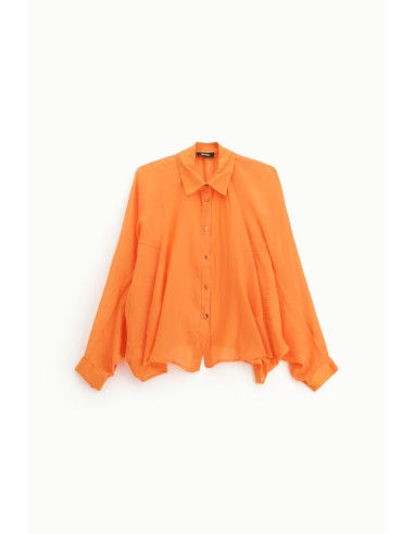 Camisa Oversize Com Mangas Amplas Dixie