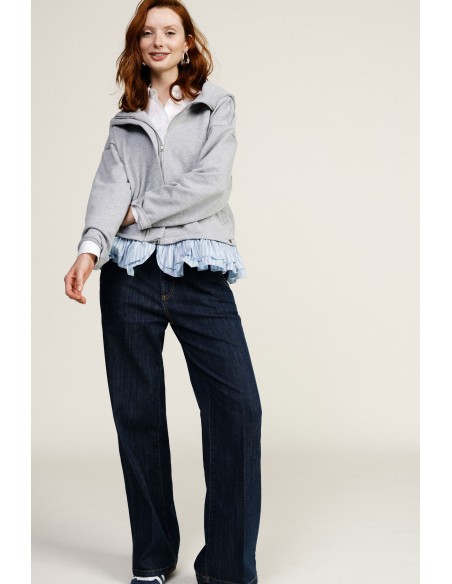 Pantaloni A Gamba Ampia Con Cuciture Frontali Dixie - Vestiti Firma...