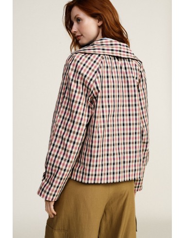 Giacca-Camicia Quadri Doppiopetto Con Maniche Lunghe Dixie - Vestit...