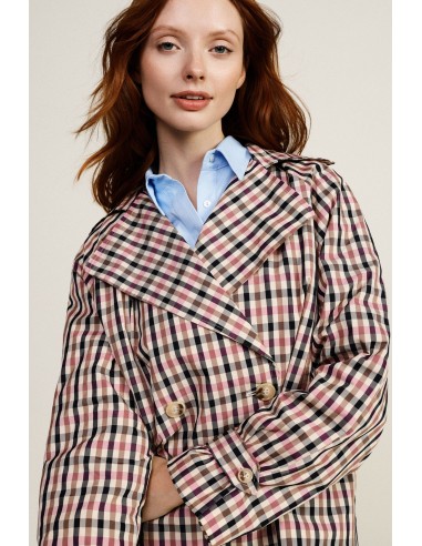 Giacca-Camicia Quadri Doppiopetto Con Maniche Lunghe Dixie - Vestit...