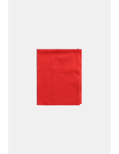 Foulard Quadrado de Cor Lisa com Bainha Simples Please