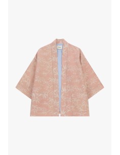 Casaco-camisa Estampado Oversize com Bolsos Frontais Dixie