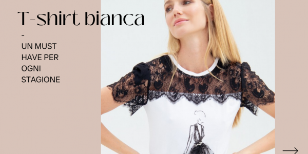 T-shirt branca de meia manga: um must-have para usar durante todo o ano