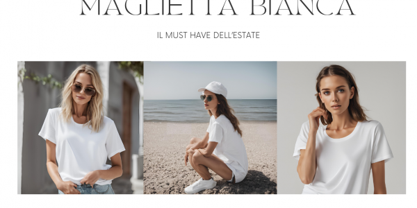T-shirt branca: o must-have para levar consigo no verão