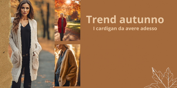 Cardigan, o seu aliado de estilo para o outono