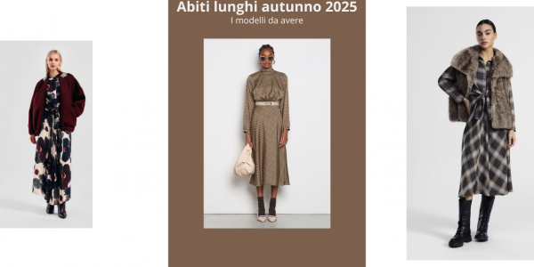 Vestidos longos: o outono de 2025 quer‑os assim. E para nós já são uma obsessão