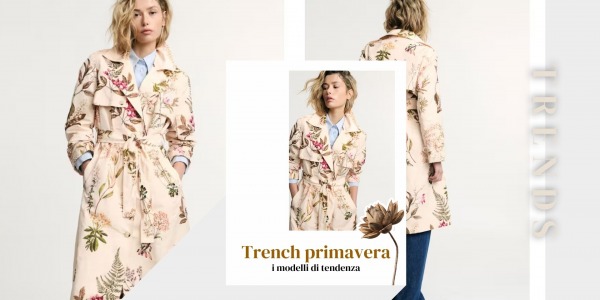 Longos, curtos e floridos: os trench coats da primavera de 2026 são uma homenagem à estação